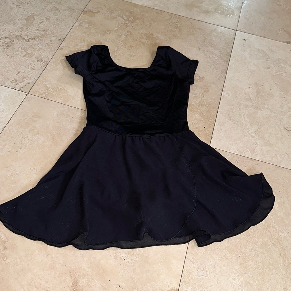 Bloch leotard skirt black size 12